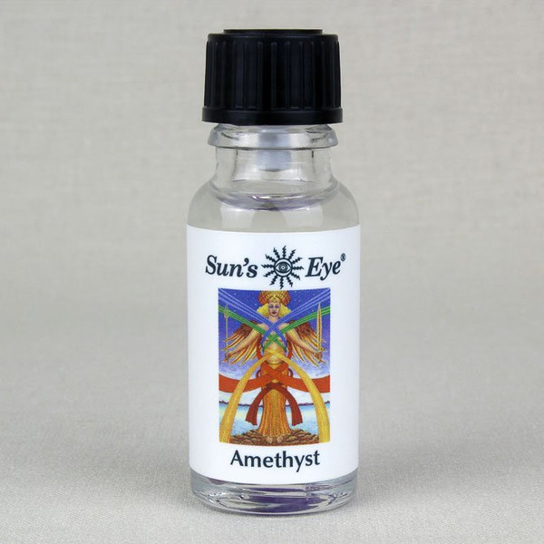 Amethyst - Sun's Eye Mystic Blends Oils - 1/2 Ounce Bottle