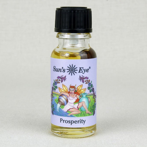 Suns Eye Prosperity Herbal Fragrance Oil - 1/2 Ounce Bottle