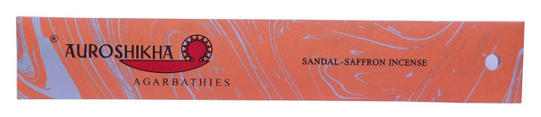 Auroshikha Sandal-Saffron Incense 10 Sticks