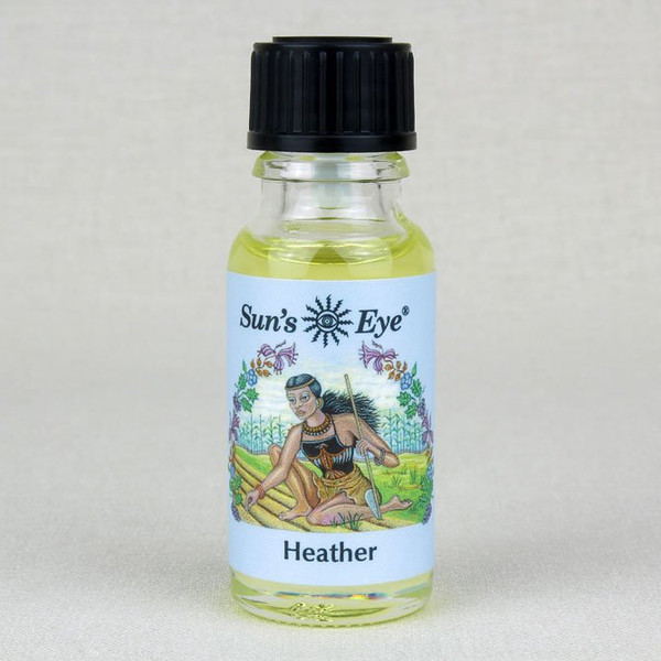Suns Eye Heather Herbal Fragrance Oil - 1/2 Ounce Bottle