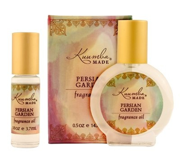 Kuumba Made Persian Garden Fragrance Oil 1/8oz and 1/2oz Sizes One for the House and One for On the Go