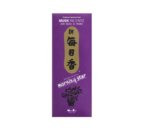 Nippon Kodo Morning Star Musk Incense, 200 Sticks