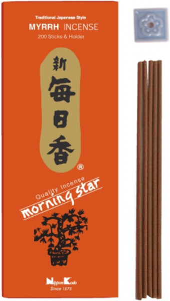 Nippon Kodo Morning Star Myrrh Incense, 200 Sticks