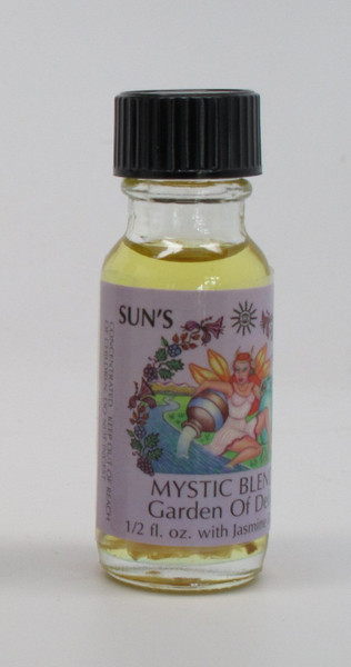 Suns Eye Garden of Delight Herbal Fragrance Oil - 1/2 Ounce Bottle