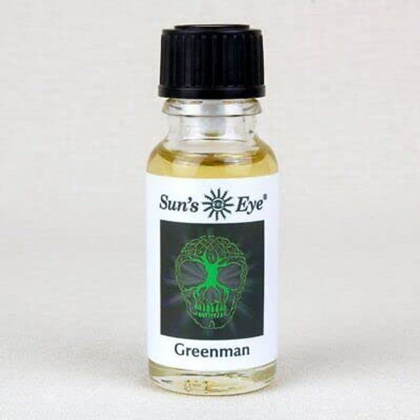 Suns Eye Greenman Herbal Fragrance Oil - 1/2 Ounce Bottle