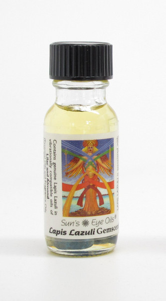 Suns Eye Lapis Lazuli Herbal Fragrance Oil - 1/2 Ounce Bottle