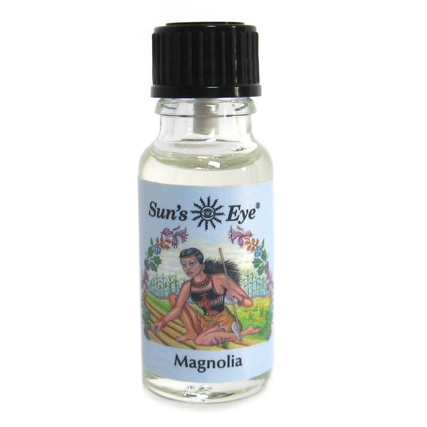 Suns Eye Magnolia Herbal Fragrance Oil - 1/2 Ounce Bottle
