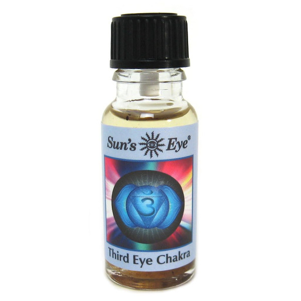 Suns Eye Third Eye Herbal Fragrance Oil - 1/2 Ounce Bottle