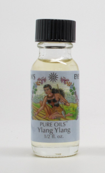 Suns Eye Ylang Ylang Herbal Fragrance Oil - 1/2 Ounce Bottle