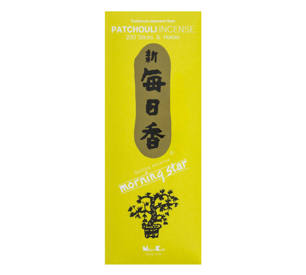 Nippon Kodo Morning Star Patchouli Incense, 200 Sticks
