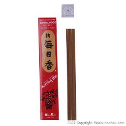 Nippon Kodo Morning Star Incense - Sandalwood - 50 Sticks