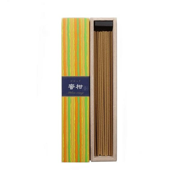 Nippon Kodo Kayuragi Incense - Mikan Orange - 40 Sticks