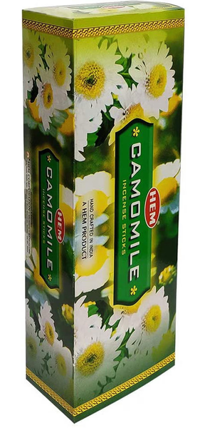 Hem Camomile Incense Sticks - 120 Stick Bulk Box (6 Inner Tubes of 20)