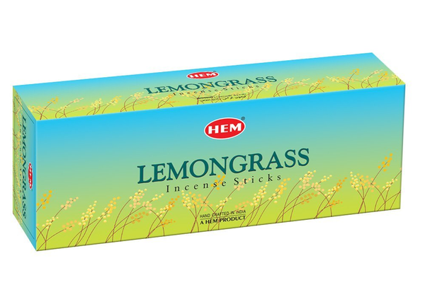 Hem Lemongrass Incense Sticks - 120 Stick Bulk Box (6 Inner Tubes of 20)