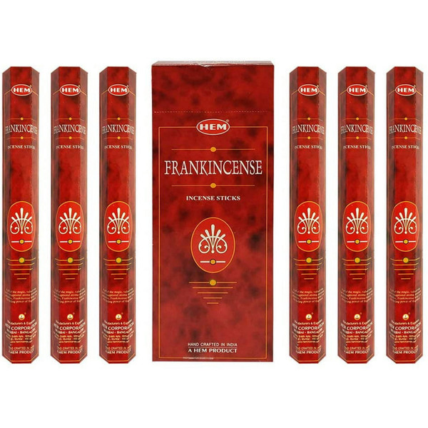 Hem Frankincense Incense Sticks - 120 Stick Bulk Box (6 Inner Tubes of 20)