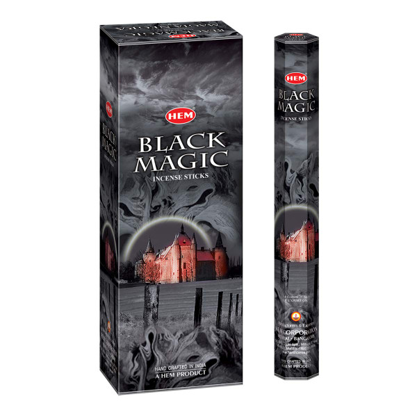 Hem Black Magic Incense, 120 Stick Box