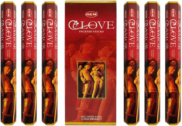 Hem Love Incense Sticks - 120 Stick Bulk Box (6 Inner Tubes of 20)
