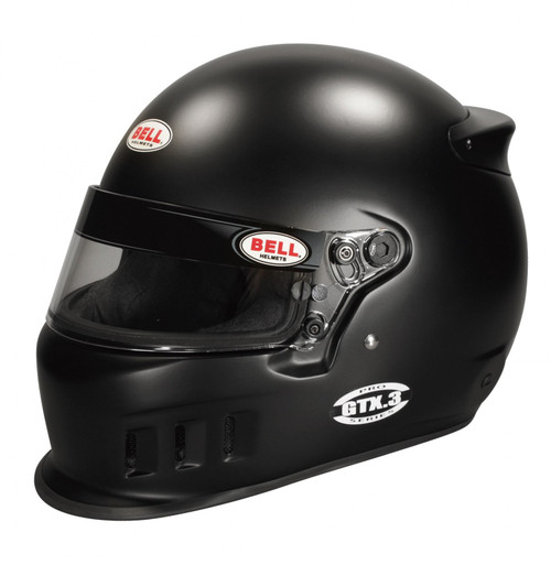 Bell GTX.3 Matte Black Racing Helmet - 57 cm (BEL-1314A11)