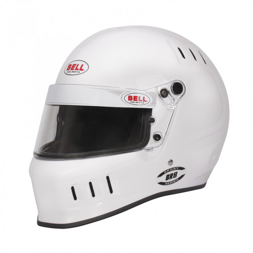 Bell BR8 White Helmet Size Medium (BEL-1436A02)