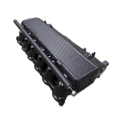 CSF BMW G-Chassis/A90 Supra B58 Charge-Air Cooler Manifold in Thermal Dispersion Black (CSF-8200B)