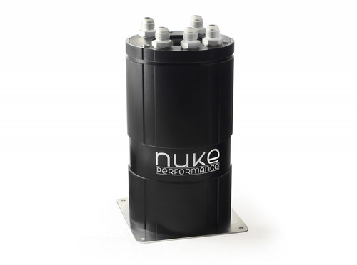 Nuke Performance Fuel Surge Tank 3.0 Liter for External Pumps (NUK-15001200)