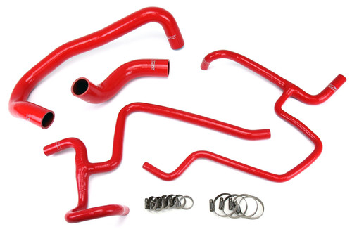 HPS Red Reinforced Silicone Radiator   Heater Hose Kit for Dodge 2005-2008 Magnum SRT8 6.1L V8 (HPS-57-1327-RED)