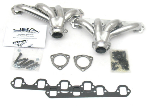 JBA Performance Ford Tight Tuck 260-351W Silver Ctd (JBA-1615SJS)