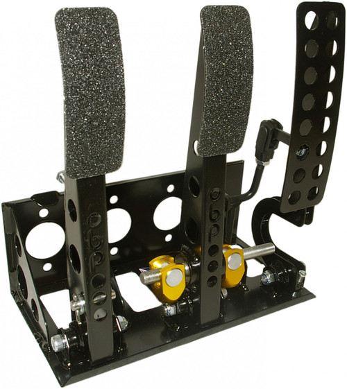 obp Motorsport Victory Floor Mounted Bulkhead Fit 3 Pedal System (OBP-VIC01)