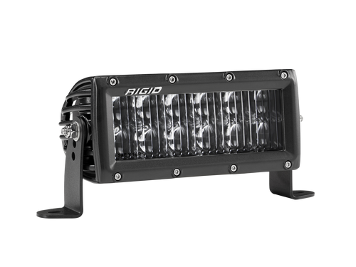 RIGID E-Series DOT/SAE J581 6 Inch White Auxiliary High Beam LED Light, Pair (RIG-106613)