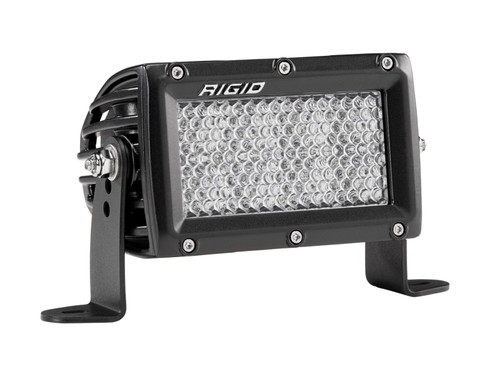 RIGID E-Series PRO LED Light, Diffused Lens, 4 Inch, Black Housing (RIG-104513)