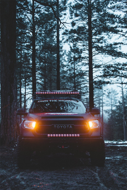 RIGID Adapt LED Light Bar With 8 Beam Patterns, GPS And RGB-W Backlight, 30 Inch (RIG-230413)