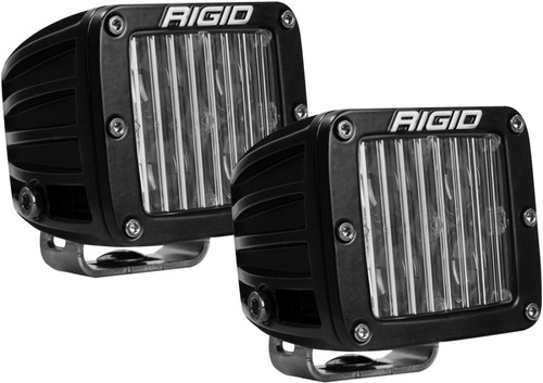 RIGID D-Series DOT/SAE J583 White LED Fog Light, Surface Mount, Pair (RIG-504813)