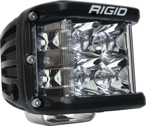 RIGID D-SS PRO Side Shooter, Spot Optic, Surface Mount, Black Housing, Single (RIG-261213)