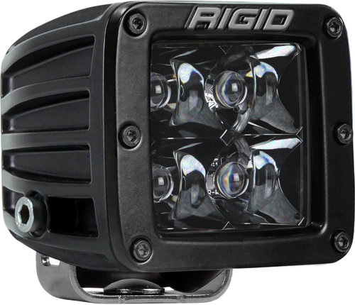 RIGID D-Series PRO Midnight Edition, Spot Optic, Surface Mount, Single (RIG-201213BLK)