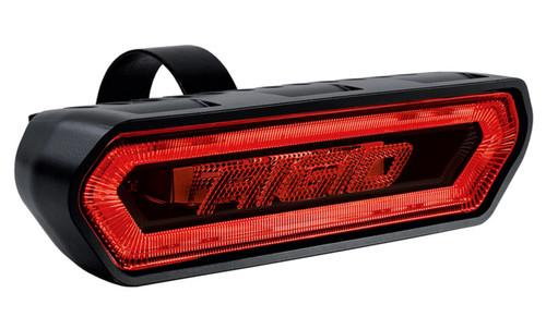 RIGID Chase, Rear Facing 5 Mode LED Light, Red Halo, Black Housing (RIG-90133)