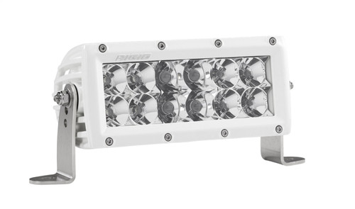 RIGID E-Series PRO LED Light, Spot/Flood Combo, 6 Inch, White Housing (RIG-806313)