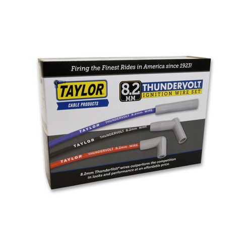 Taylor Cable Thundervolt 8.2 race fit 8 cyl black (TAY-86032)