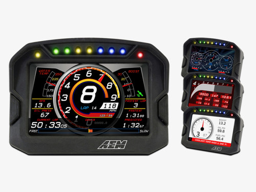 AEM CD-5 Carbon Digital Racing Logging and GPS Enabled Dash Display (AEM-30-5603)