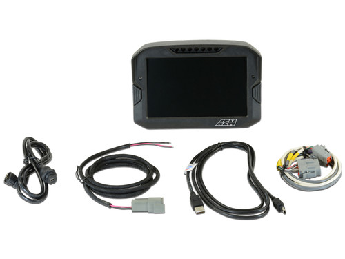 AEM CD-7 Carbon Digital Racing and Logging Dash Display - Logging / Non-GPS (AEM-30-5701)