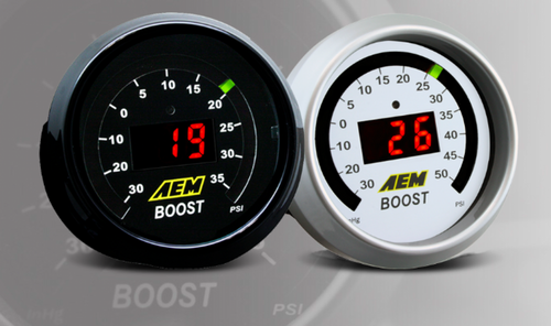 AEM Boost Pressure Gauge -30 ~ 35 PSI (AEM-30-4406)