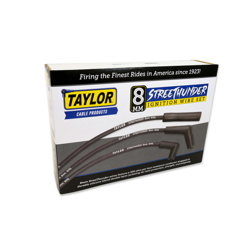 Taylor Cable Streethunder custom 8 cyl black (51063)