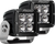 RIGID D-Series PRO LED Light, Flood Optic, Heavy Duty, Black Housing, Pair (RIG-222113)