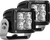 RIGID D-Series PRO LED Light, Spot Optic, Heavy Duty, Black Housing, Pair (RIG-222213)