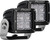 RIGID D-Series PRO LED Light, Diffused Lens, Heavy Duty, Black Housing, Pair (RIG-222513)