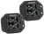 RIGID D-Series PRO Midnight Edition, Spot Optic, Flush Mount, Single (RIG-212213BLK)