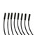 Taylor Cable Streethunder custom 8 cyl black (51052)