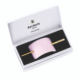 LUXURY HAIR BARRETTE CRYSTAL PINK (Limited Edition SS20) 