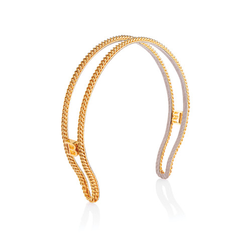 Balmain Limited Edition Golden Chain Headband FW22