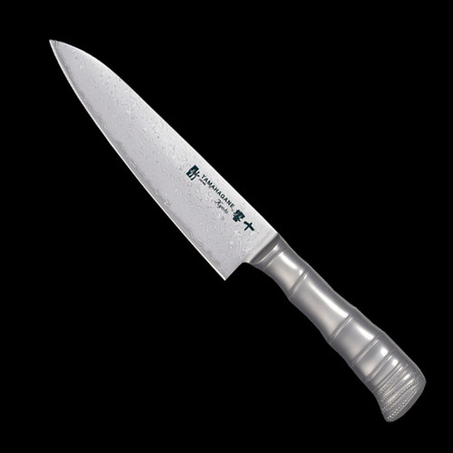 Tamahagane Banboo Kyoto 63 Layer-Damascus Japanese Chef's Gyuto Knife 180mm