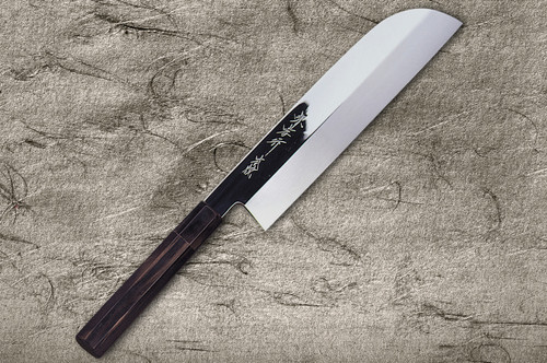 Sakai Takayuki Honyaki Water Quench Aogami 2 Steel Japanese Chef's Kamagata-Usuba(Vegetable) 180mm